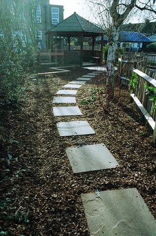 School outdoor classroom
