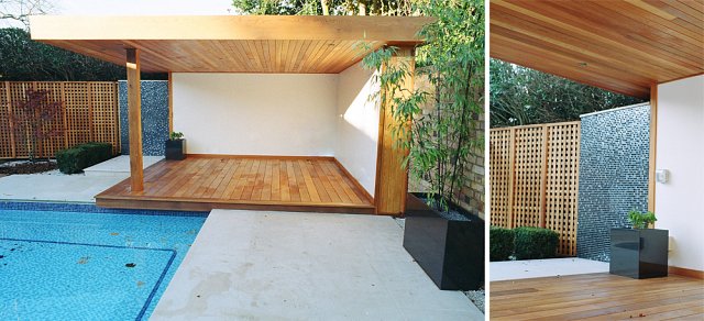 Open sided summer room